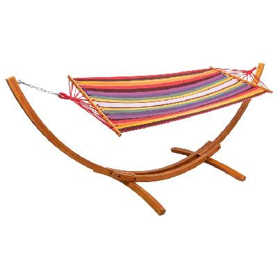 LIVARNO home Závěsná síť s dřevěným stojanem