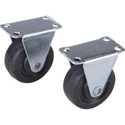 Extol Craft 956012 Kolieska pevné 40 mm max. nosnosť 20 kg/1 ks čierne 2 ks