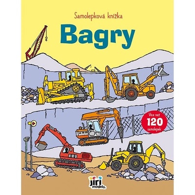 Jiri Models samolepková knižka bágre