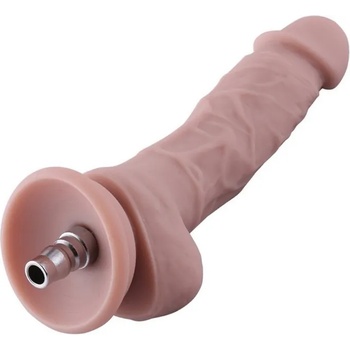 Image 1 of HISMITH HSA12 Lifelike Silicone Dildo KlicLok Flesh 17cm