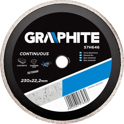 Graphite Diamantový kotúč 230 x 22.2 mm RIM 57H646