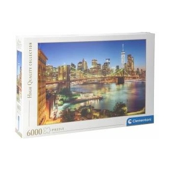 Clementoni Puzzle 6000 HQ Brooklyn Bridge Lights
