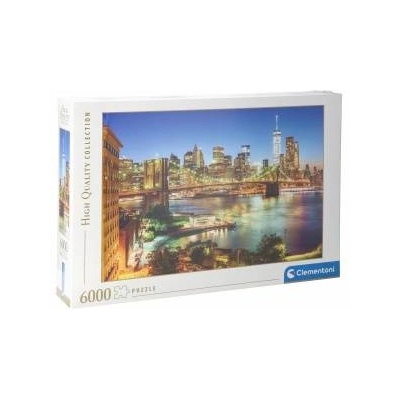 Clementoni Puzzle 6000 HQ Brooklyn Bridge Lights