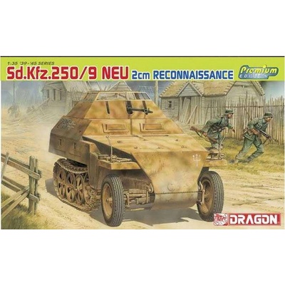 Dragon Models Sd.Kfz.250/9 2cm RECONNAISSANCE PREMIUM EDITION 6316 1:35