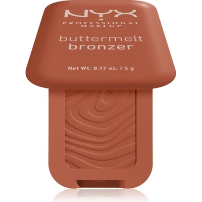 NYX Professional Makeup Buttermelt Bronzer бронзант цвят 3.5 Butta'd Down 5 гр