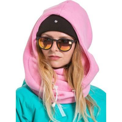 Unisex fleecová kukla Meatfly Concea růžová