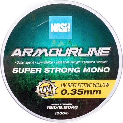Kevin Nash Armourline Super Strong Mono UV Yellow 1000 m 0,35 mm 6,80 kg