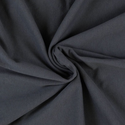 Kvalitex Jersey plachta tmavo sivá 140x200