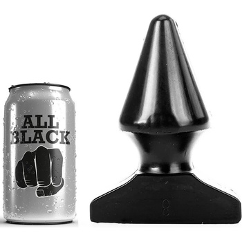 Image 1 of Анален разширител, класическа форма, 17см. - All Black Anal Plug (D-221859)