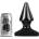 Анален разширител, класическа форма, 17см. - All Black Anal Plug (D-221859)
