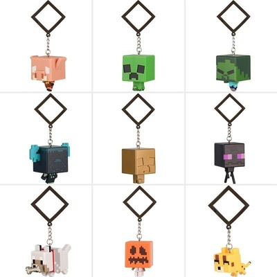 Přívěsek na klíče Minecraft s postavičkou slepá krabička