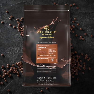Callebaut Barry Belgium Zestina Tanzanie Origin hořká 75% 1 kg