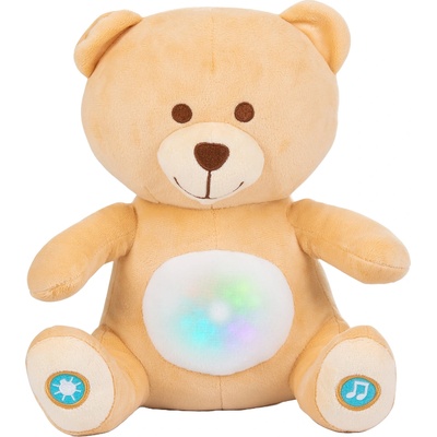 Chipolino Музикална плюшена играчка с функция нощна лампа Chipolino - Меченце (PIL02307BEAR)