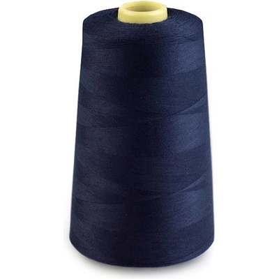 Polyesterové nitě pro overlocky i klasické šití návin 5000 yards PES 40/2, malé, 804 Blue Indigo