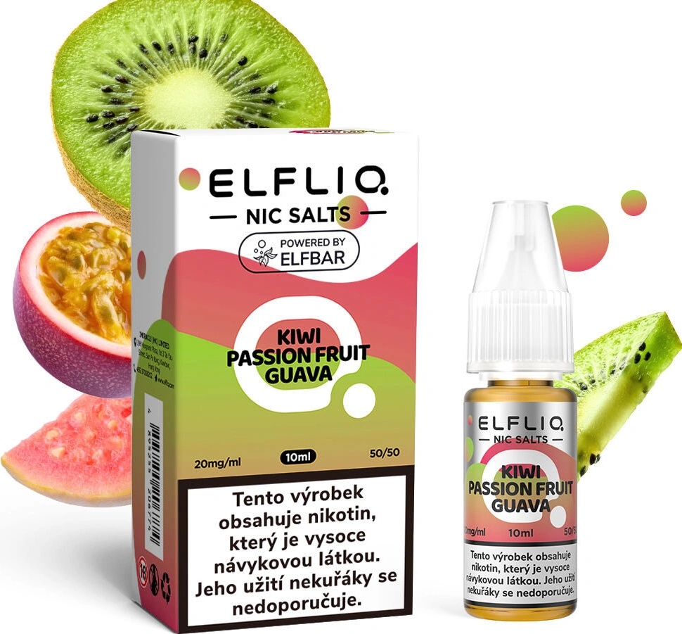 ELF LIQ Kiwi Passionfruit Guava 10 ml 20 mg