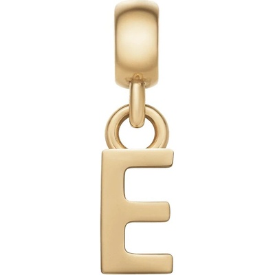 Daniel Wellington Pozlacený přívěsek písmeno "E" Charms DW00400488