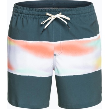 Quiksilver Мъжки къси панталони за плуване Quiksilver Surfsilk Air-Brush Volley 17Nb тъмносини EQYJV04011