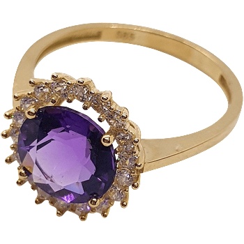 VipGold Златен дамски пръстен 3.02 гр (pr66)