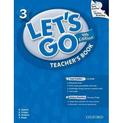 Let´s Go 4. edition 3 Teacher´s Book Nakata, R. Frazier K. Hoskins, B. Graham, C.