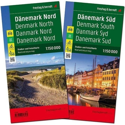 Dänemark Süd & Nord set 2mapy 1:150T