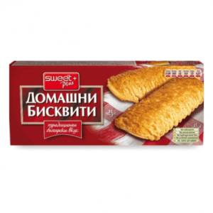  Домашни бисквити Sweet Plus 140гр