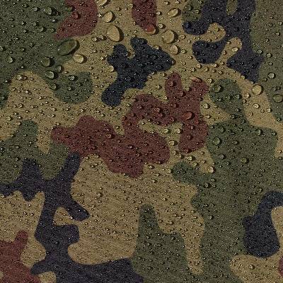 Voděodolná látka Premium, 190 g/m², šíře 160 cm, moro khaki