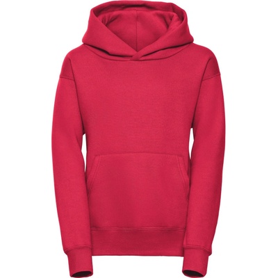 Russell Athletic mikina s kapucí 575B classic red