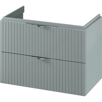 Cersanit S1017-001 - Висящ шкаф за баня под умивалник TIRSO 80x45 cm в ментов цвят (CS0219)