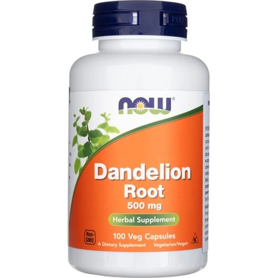 Now Foods Foods Pampeliška Dandelion 500 mg 100 kapslí