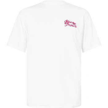 KENZO Тениска KENZO Logo-Printed Cotton-Jersey T-Shirt - White