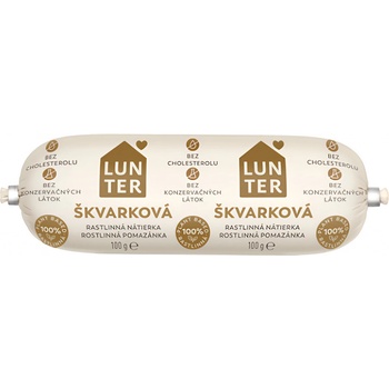 Lunter Škvarková rostlinná pomazánka 100 g