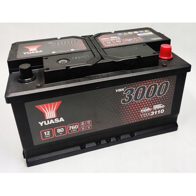 Yuasa YBX3000 12V 80Ah 720A YBX3110