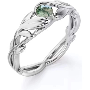 Silenti Jewelry Сребърен пръстен "Енигма" - 6 - 52мм (16.6мм диам. )