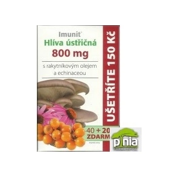 Imunit Hliva ustricová 800 mg s Rakytníkom a echinaceou 60 tabliet