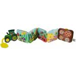 Lamaze Toys John Deere: Мека бебешка книжка за игра „От фермата до масата - двустранна (L27596)