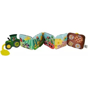 Lamaze Toys John Deere: Мека бебешка книжка за игра „От фермата до масата - двустранна (L27596)