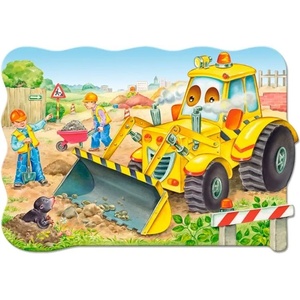 Castorland - Puzzle Bulldozer in Action - 1 - 39 piese