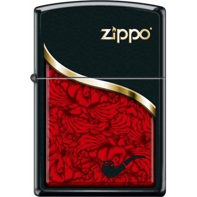 Zippo Red Venetian Pipe