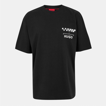 Hugo Тениска Hugo Drallie T-Shirt - Black