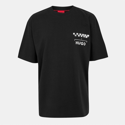 Hugo Тениска Hugo Drallie T-Shirt - Black