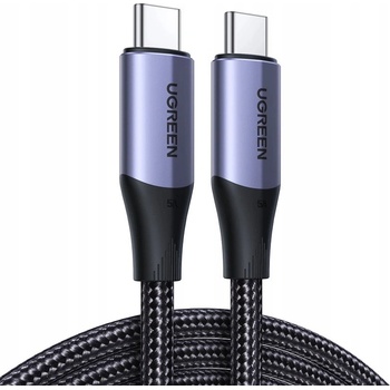 Ugreen US355 USB-C to USB-C 3.1 Gen.2, PD, 5A, 100W, 4K, 10Gbps, 1m, černý
