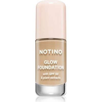 Notino Foundation Glow foundation with SPF50 make-up 02 light warm 30 ml