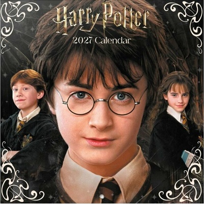 CurePink Oficiální nástěnný s plakátem Harry Potter SQ 30 x 30|60 cm [CP27021] 2027