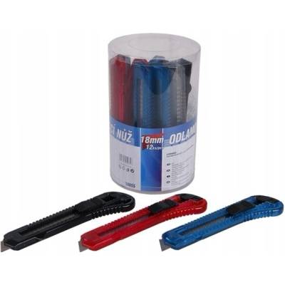 Nôž na tapety S-Line 08-16055 18mm lámacia čepeľ, 12 ks