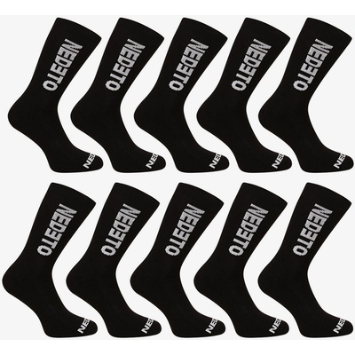 Nedeto Чорапи 10 чифта Nedeto | Cheren | МЪЖЕ | 35-38