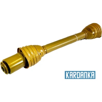 Kardanová hřídel s přetěžovací spojkou 1000 mm, 47 kW, 1600 Nm, pro štěpkovače