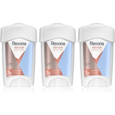 Rexona Maximum Protection Clean Scent крем-антиперспирант срещу силно изпотяване