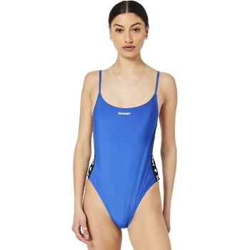Superdry Бански костюм Superdry Code Essential Tape swimsuit - Blue (Royal)