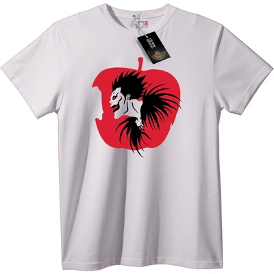 NOONEBRAND Тениска Аниме ябълков герой - 2XL, White