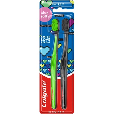 Colgate Ultra Soft Design Edition Smile Love Repeat Soft 2 ks